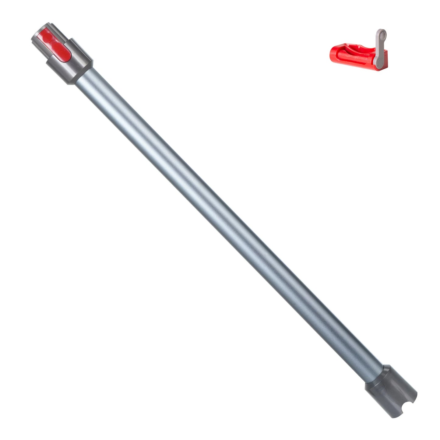 ダイソン V8用 延長ロングパイプ ダイソン V7 V8 V10 V11 V15 シリーズ 対応 掃除機用交換部品 V8 Slim Fluffy V8 Slim Fluffy+ 互換品 トリガーロック付き (非対応: V12) (非対応: V12)