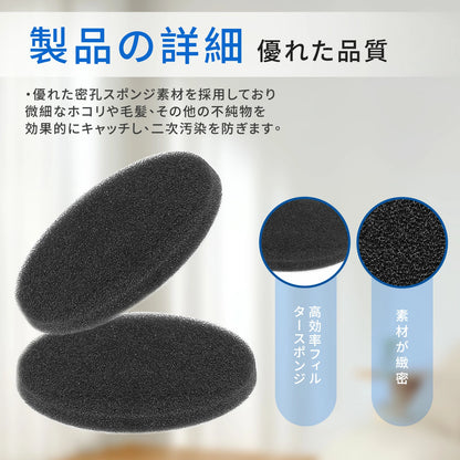 CFTS72 アイリスオーヤマ 掃除機 フィルター 排気フィルター 3個セット スポンジフィルタ6個セット SCD-210P-W SCD-185P-W SCD-210P-H SCD-120P-W SCD-183P-B スティッククリーナー フィルター 掃除機専用 高性能互換品