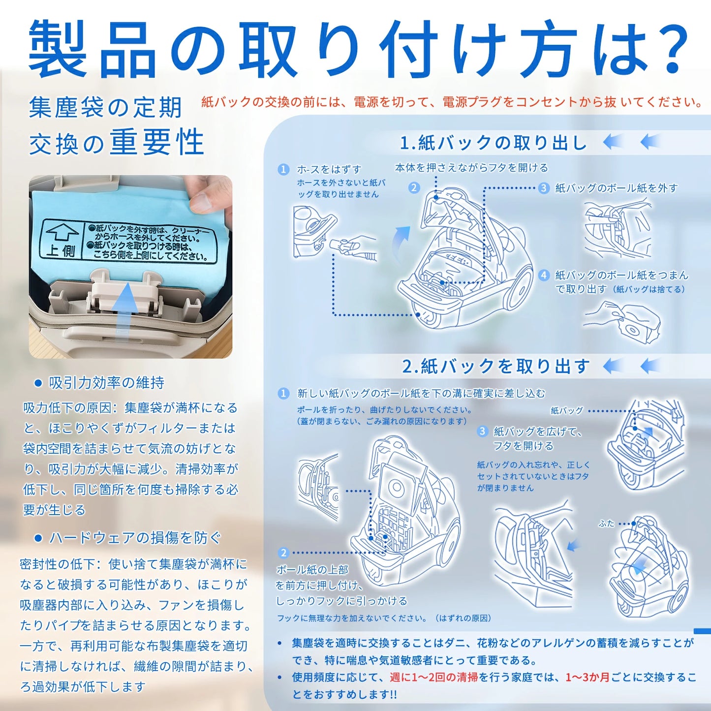 東芝 掃除機 紙パック VPF-7 炭脱臭紙パック VPF-21 VC-M12V P81R P8R M8R J21V J11V専用 VPF-5後継品 高性能 交換用 紙パック 強吸力回復 16枚
