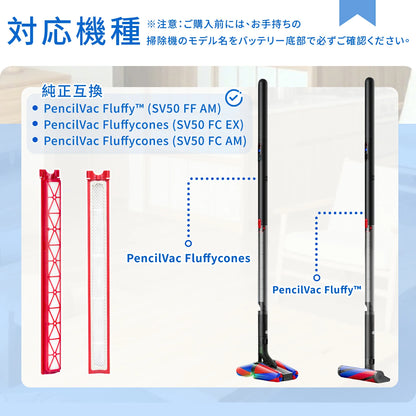 ダイソン SV50 フィルター ダイソン掃除機フィルター SV50 FF AM SV50 FC EX SV50 FC Dyson PencilVac Fluffy AM互換性バキューム掃除機に対応 フィルター 2個セット 互換品